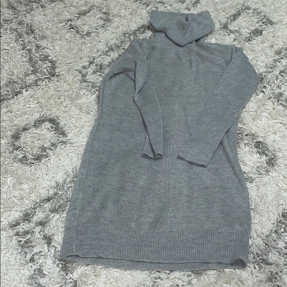 Mini sweater dress